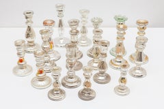 Antico set di candelabri d'argento da 20 pezzi ' Farmer Silver', XIX secolo