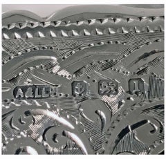Antique Silver Card Case, Birmingham 1910, Adie and Lovekin