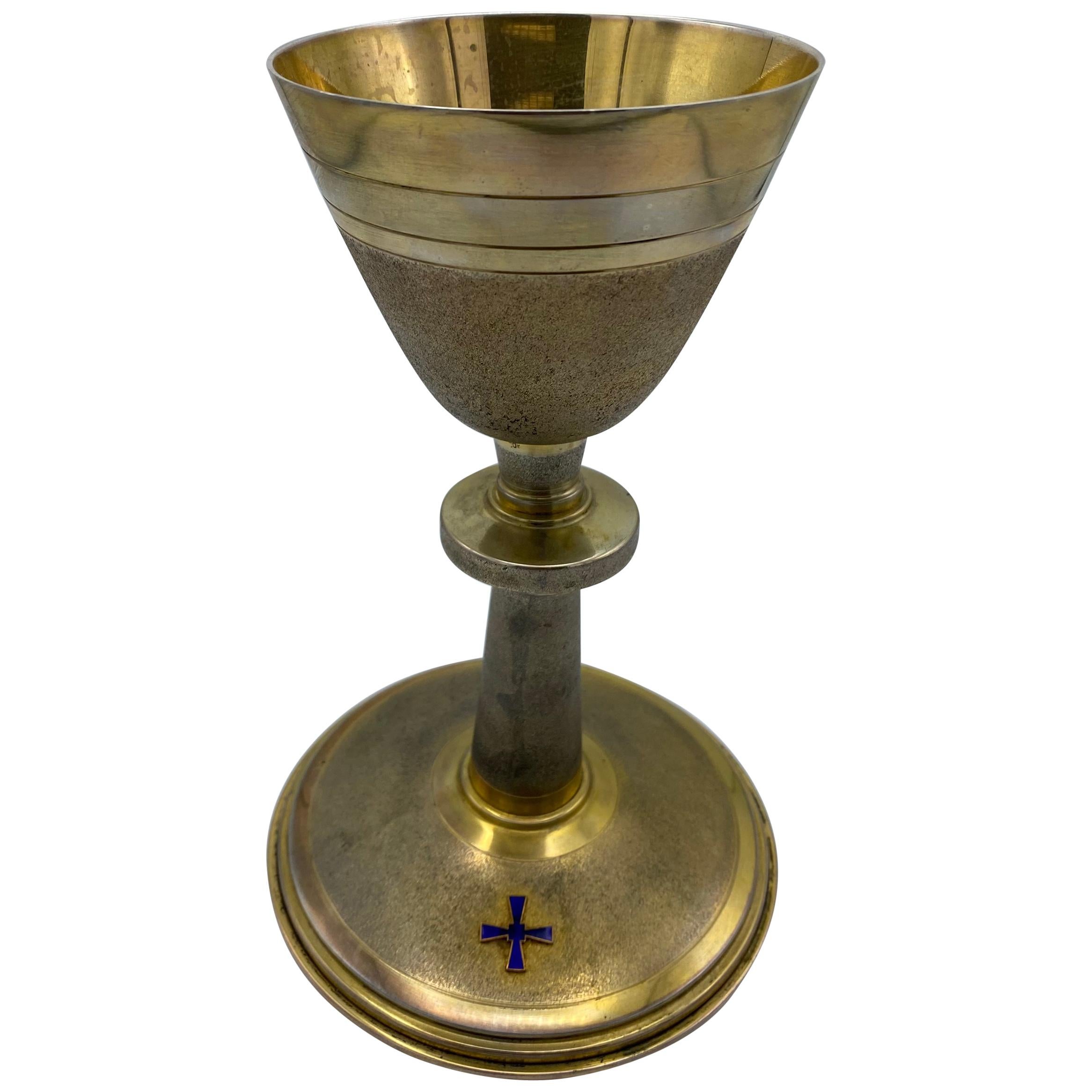 Sterling Silver Gilt Chalice at 1stDibs