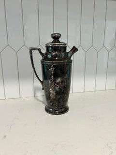 Antique Silver Cocktail Shaker by Homan Plate