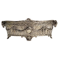 Antique Silver Continental Centerpiece with Liner, circa 1900-1910