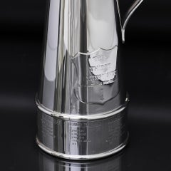 Thirst Extinguisher silver-plated cocktail shaker