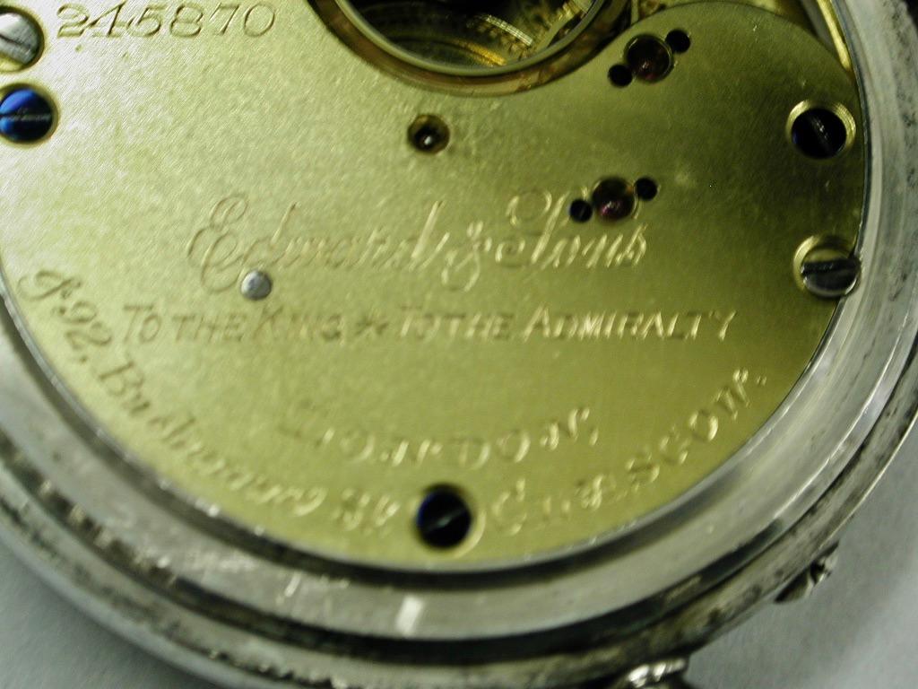 Antique Silver Demi-Hunter Pocket Watch, Dated 1903, Birmigham Assay 2
