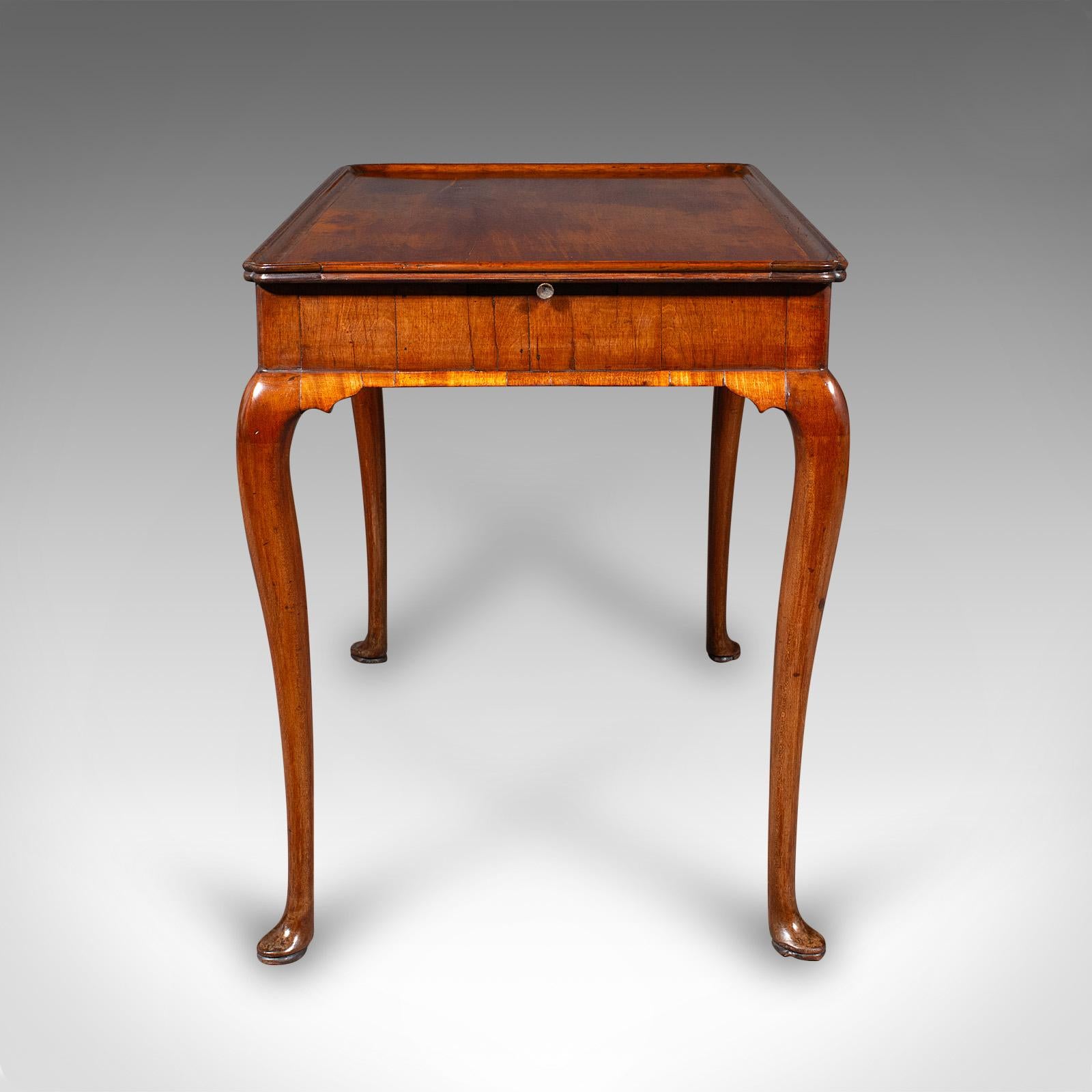 Mid-18th Century Antique Silver Display Table, English, Presentation, Side, Georgian, Circa 1760 For Sale