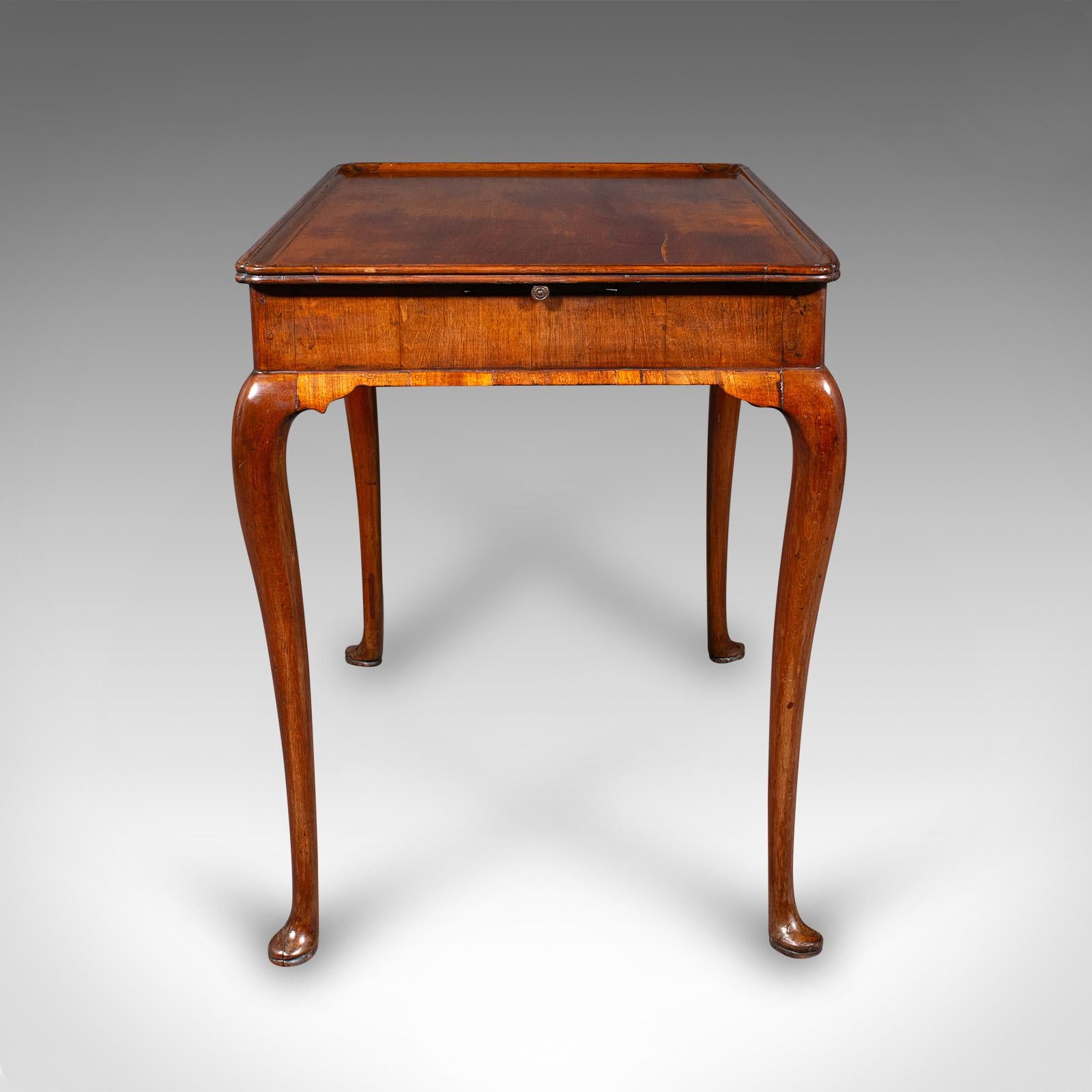 Antique Silver Display Table, English, Presentation, Side, Georgian, Circa 1760 For Sale 1