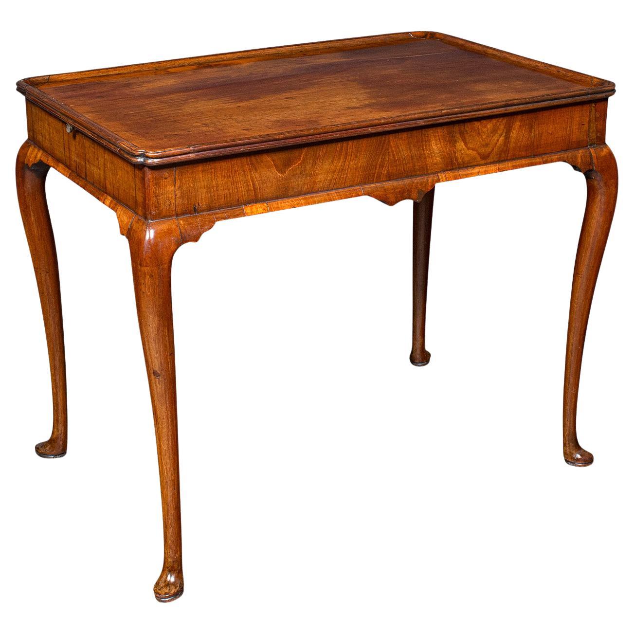 Antique Silver Display Table, English, Presentation, Side, Georgian, Circa 1760 For Sale