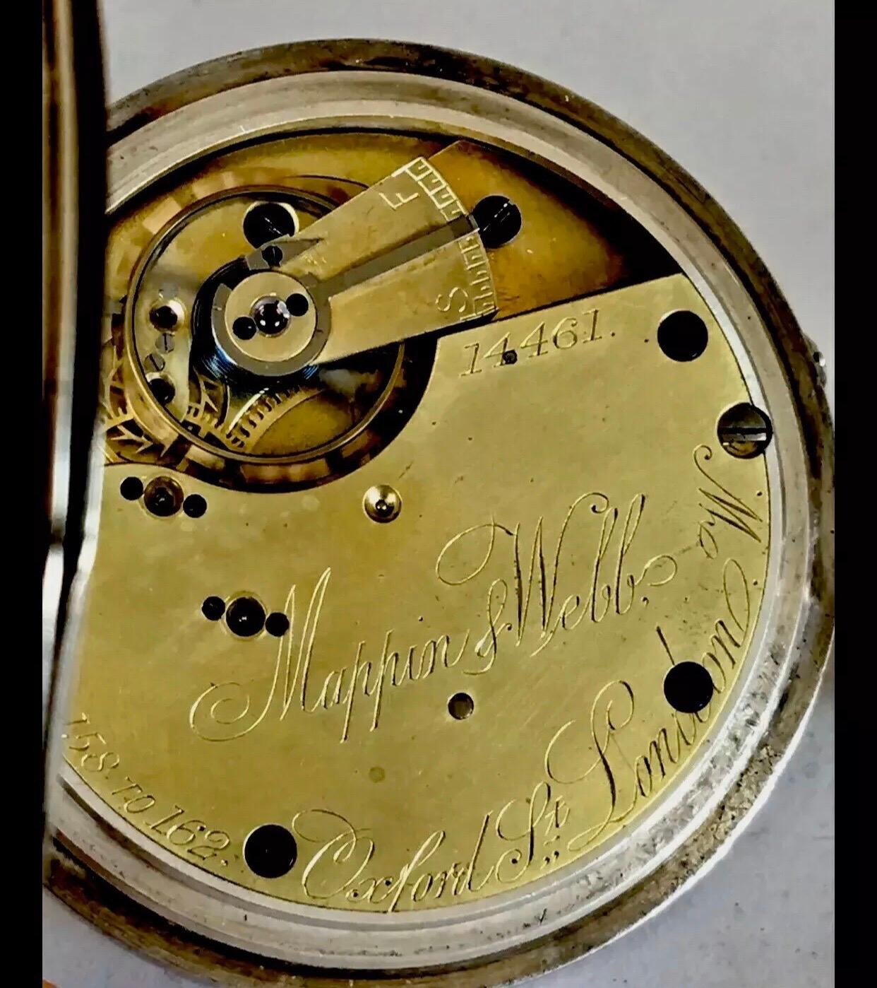 mappin and webb pocket watch