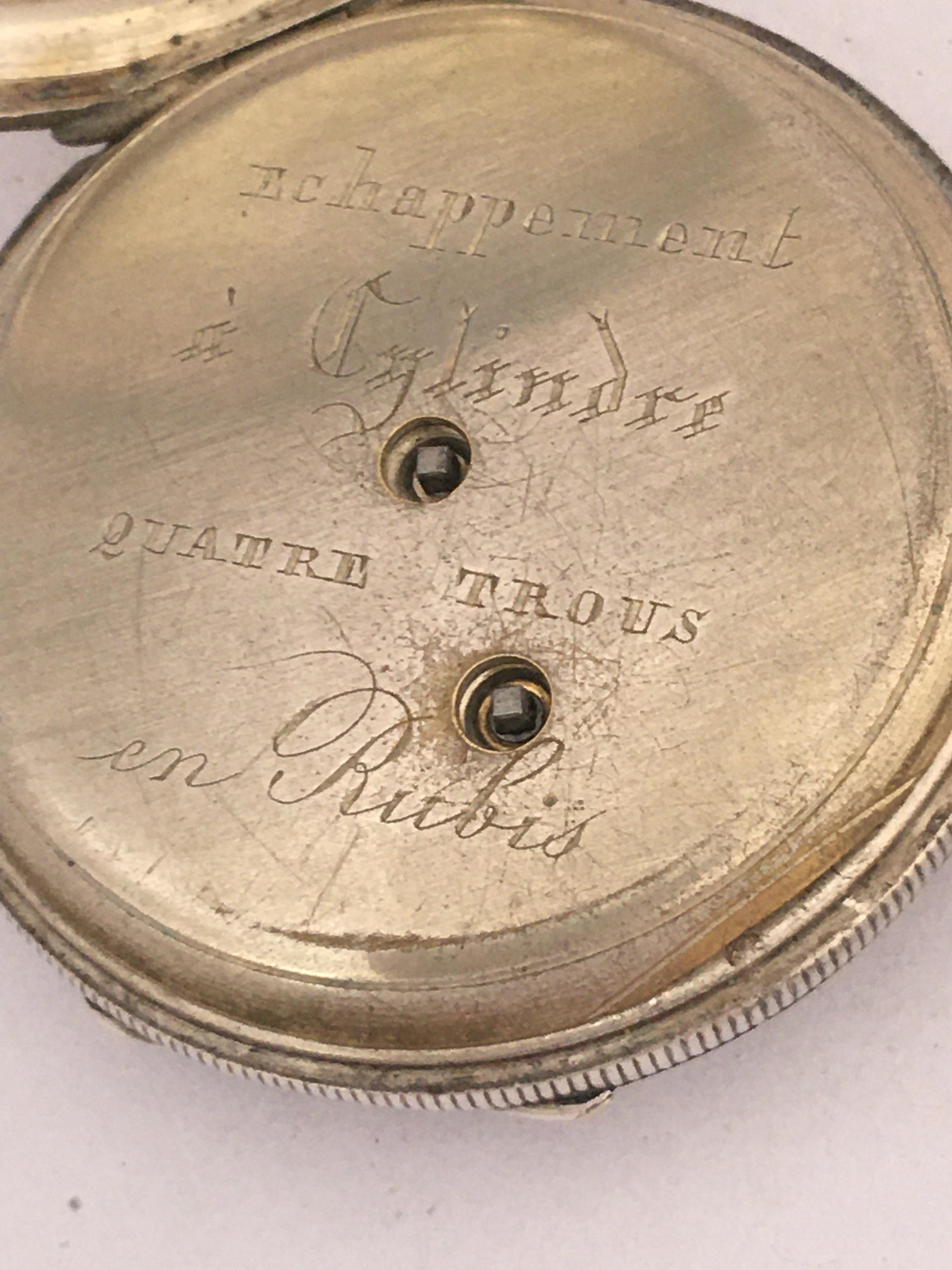 key for bronze pocket watch