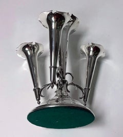 Antique Silver Epergne, Birmingham 1906, William Hutton and Sons
