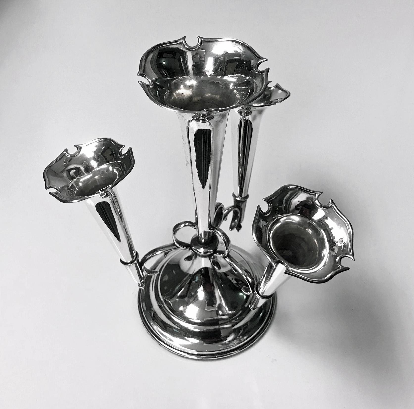 sterling silver epergne