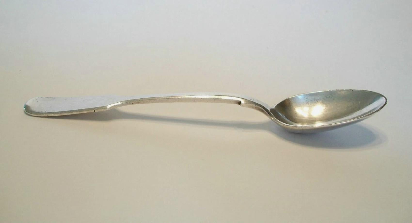 Tedesco Antico cucchiaio da tè/dessert in argento con 