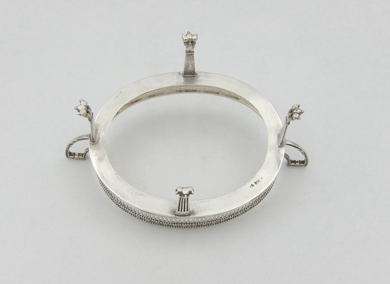Antique Silver Footed Sweetmeat Dish by Hugo Bohm of Germany For Sale 7