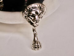 Antikes Silber Gadroon Edge Sauciere-Boot aus Silber  Goldsmiths & Silversmiths Co, datiert 1916