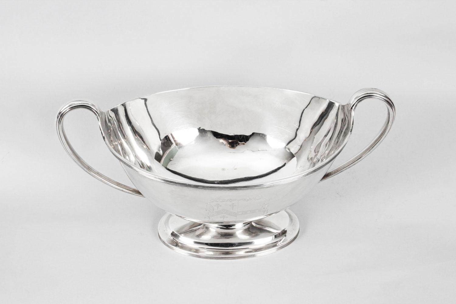 Sterling Silver Silver George III Tureen William Bennett 1808 Birchall and Hayne, 19th Century For Sale