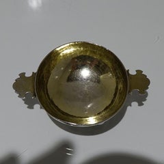 Antique Silver German Wine Taster Nuremberg, circa 1699-1705 ‘Rosenberg Band II’