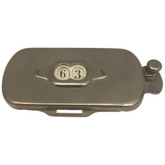 Antique Silver Golf Counter
