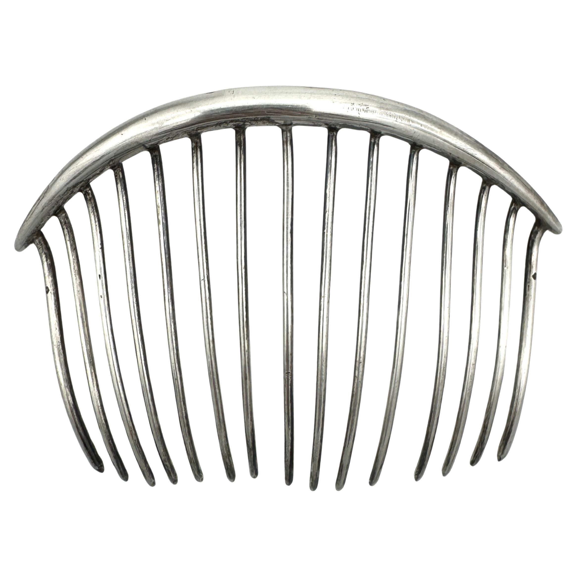 Antike Silber-Haarkorb-Silber-Haarschmuck-Verzierung