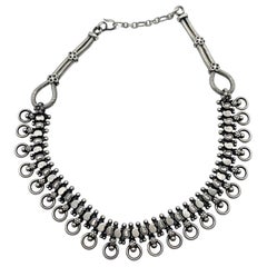 Antike Silber Hand Made Halskette aus Tibet