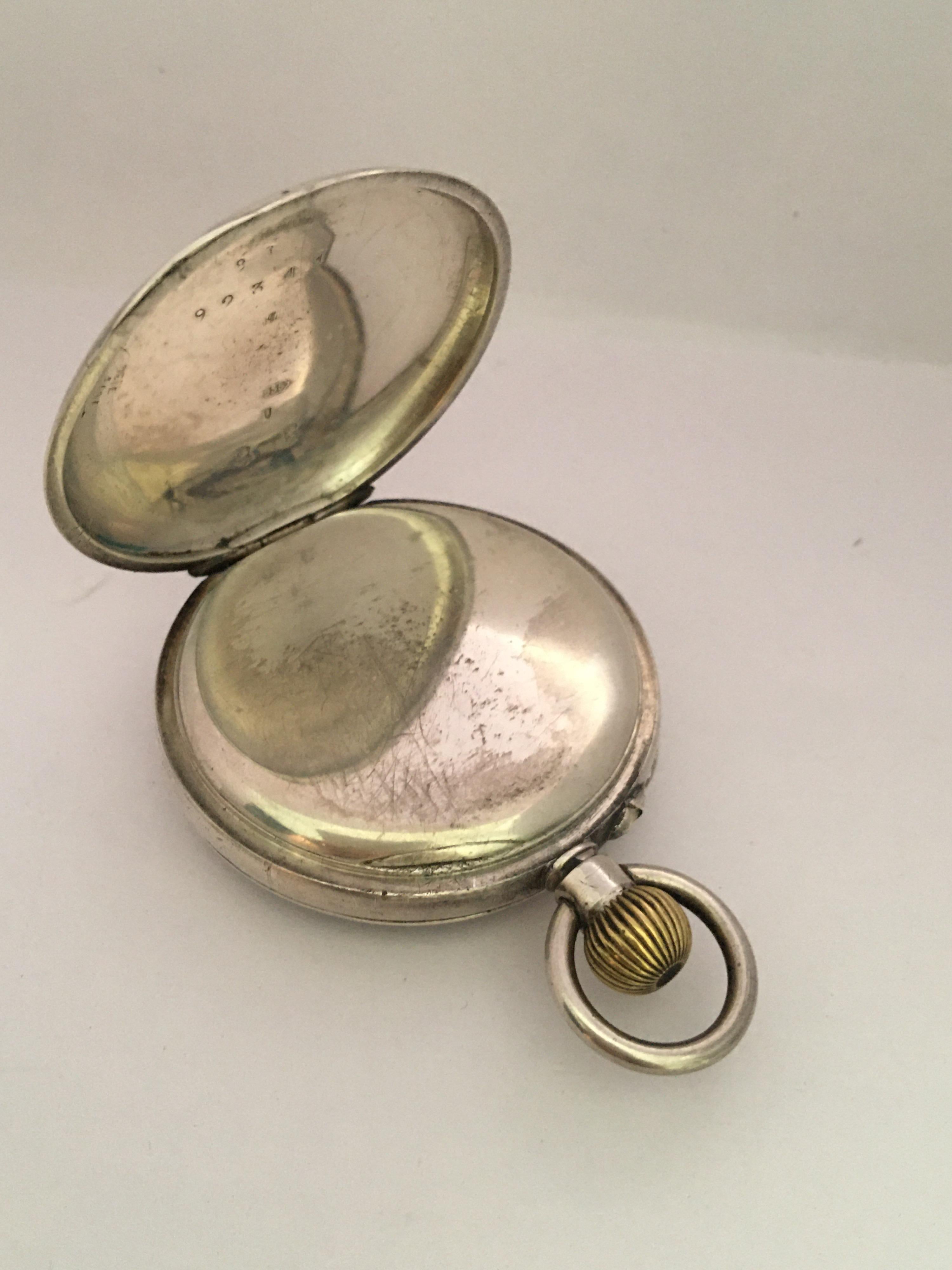 silver hand watch