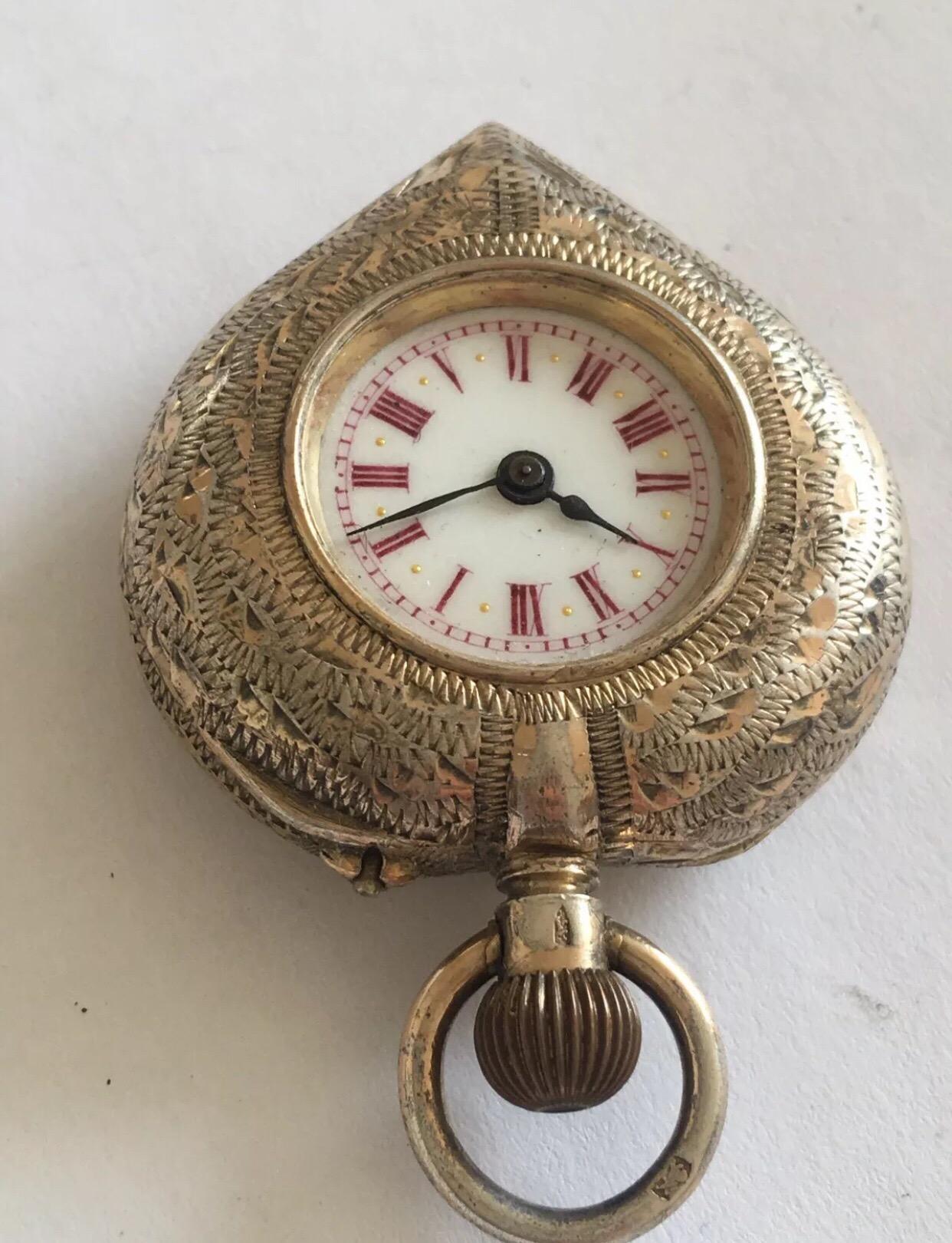 heart pocket watch