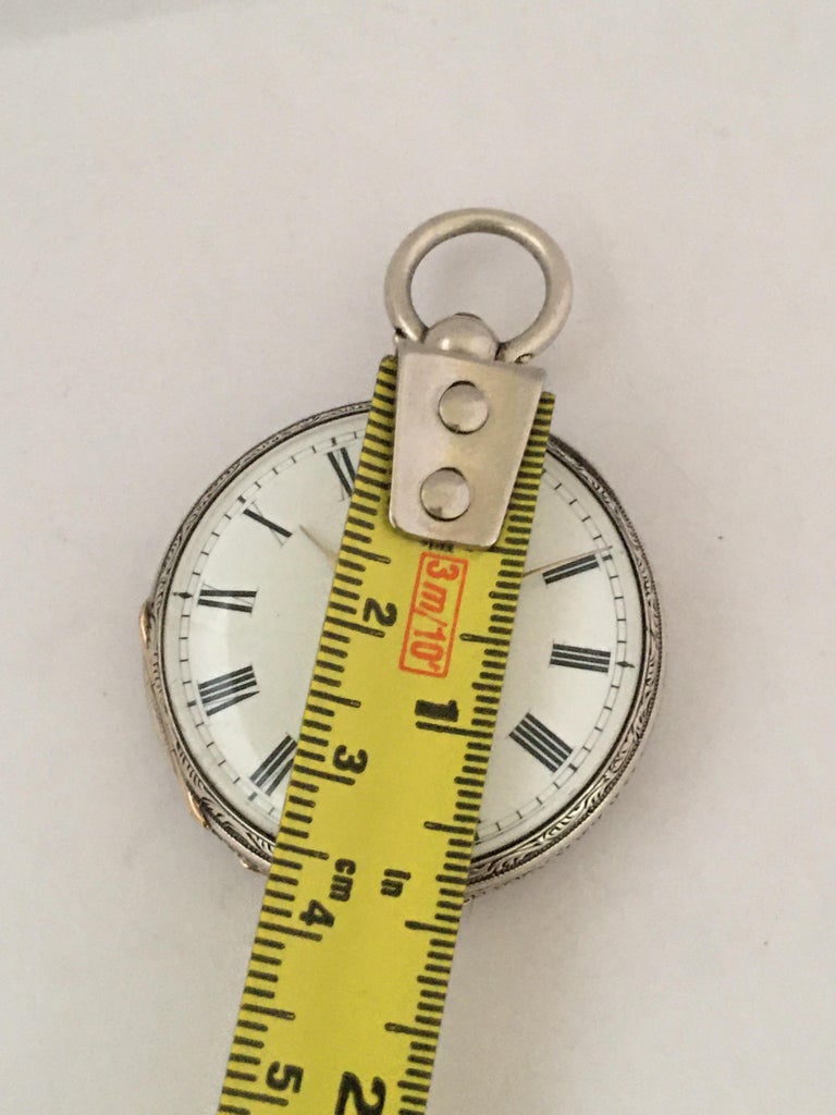Antique Silver Key-Wind Ladies Pocket Watch, circa 1880 at 1stDibs ...