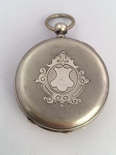 Antique Silver Key Winding Pocket