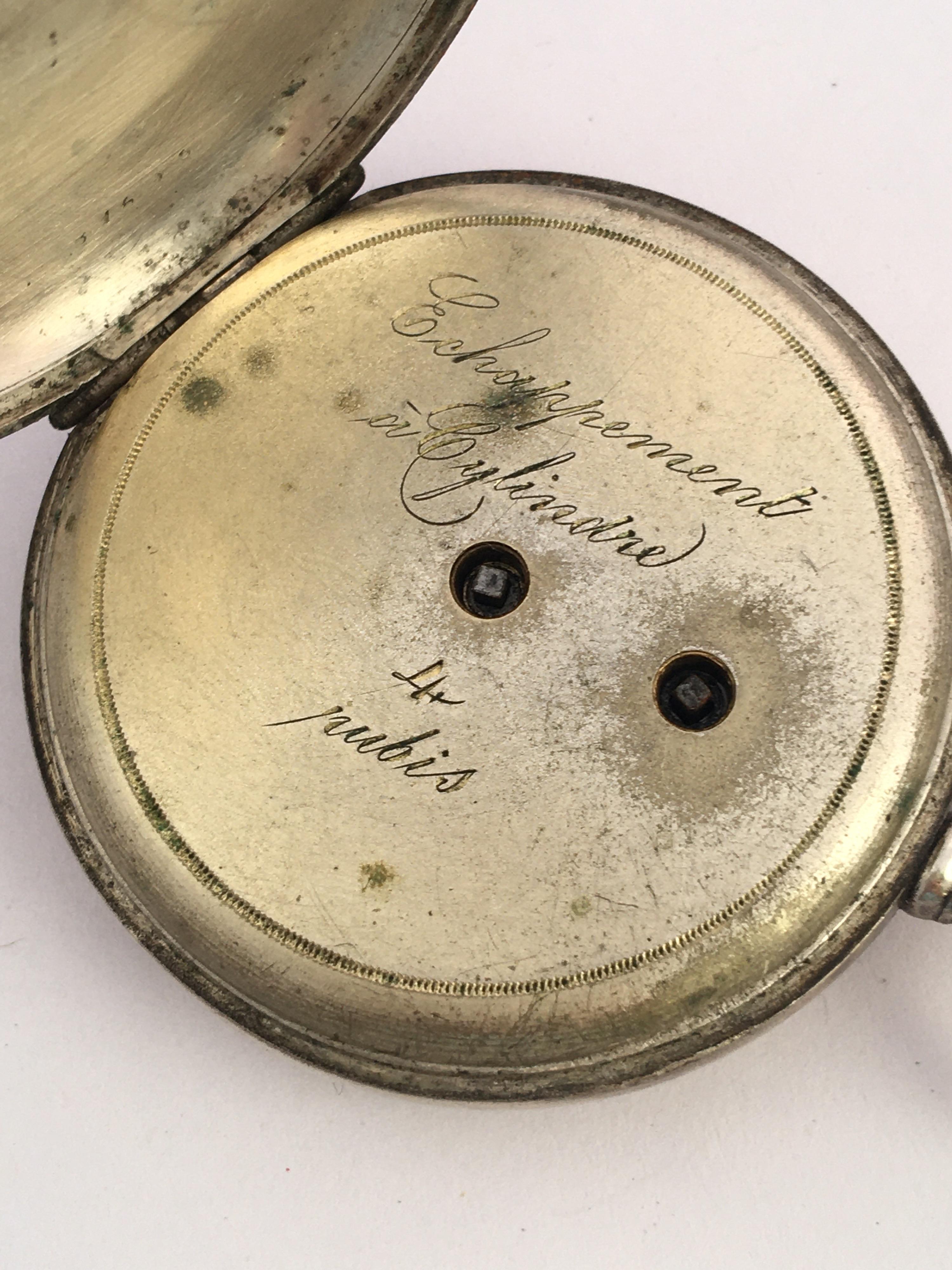 swinging pocket watch