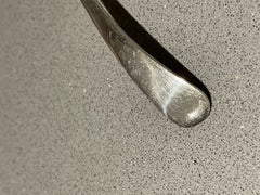 Antique Silver Ladle, Small Soup & Stew Ladles Engraved Decorative Art Deco