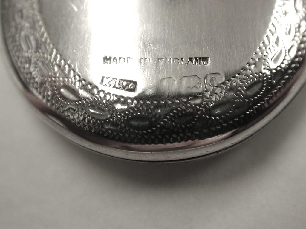 silver victorian locket
