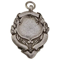 Antique Silver Medal Pendant