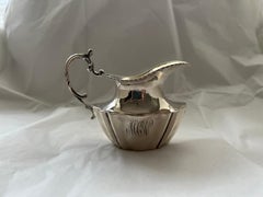 Antike Silber Milch Creamer Sauce Gießer Galt Vintage Estate Classic Kitchenware