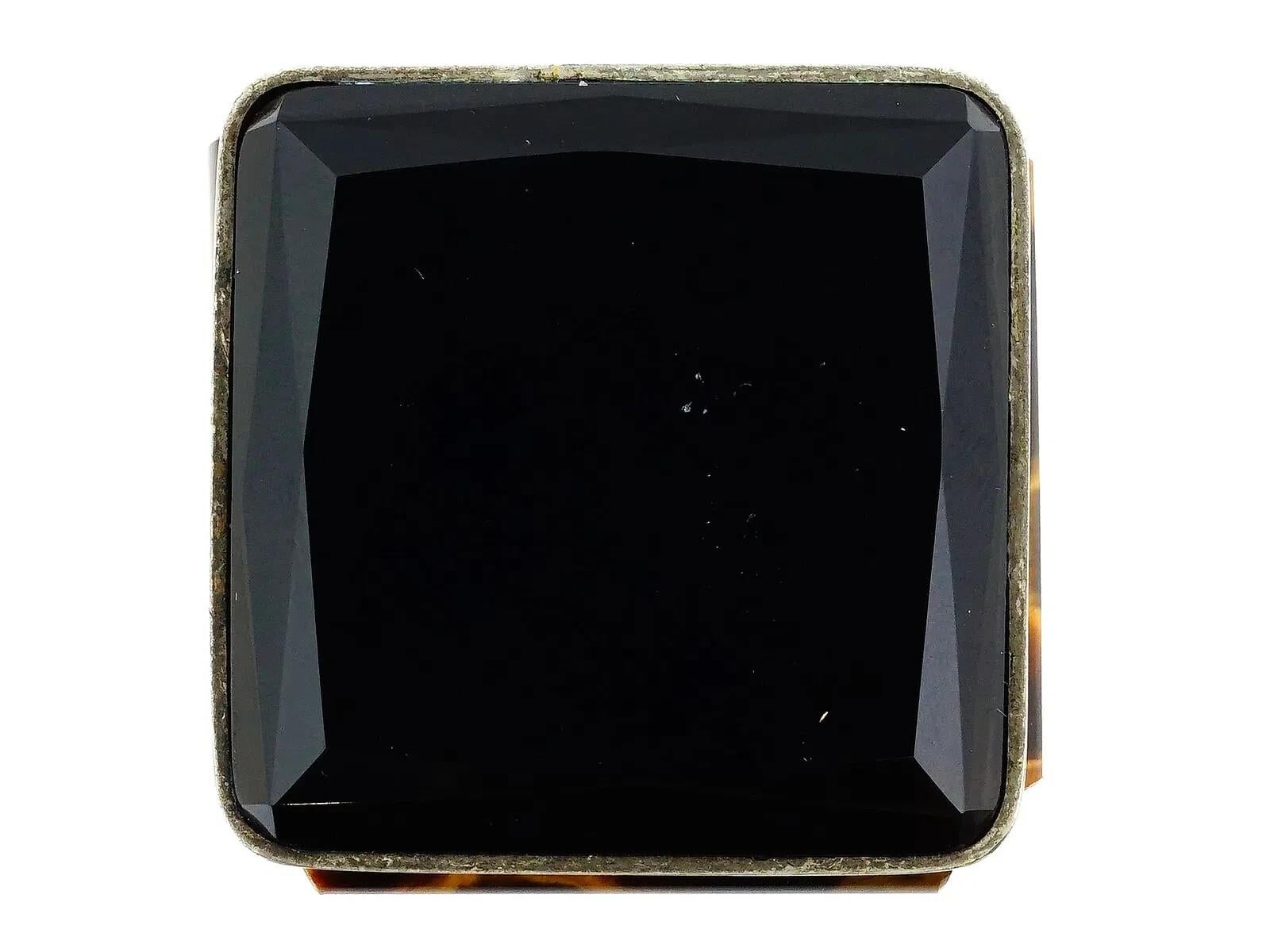 Antique Silver Mounted Tigers Eye Agate Cameo Seal For Sale 1