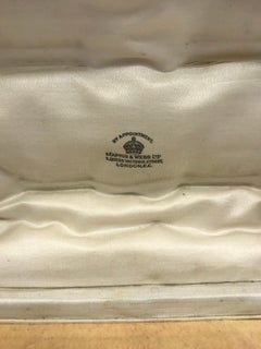 Antique Silver Napkin Rings with Original Box