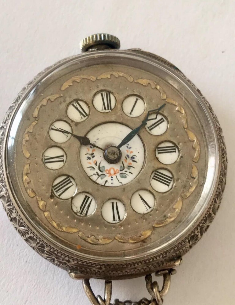 Antique Silver Nurses Fob Watch at 1stDibs | antique nurses fob watch ...