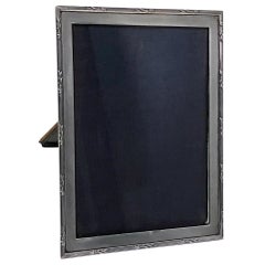 Antique Silver Photograph Frame, Birmingham 1919, E. Mander and Son