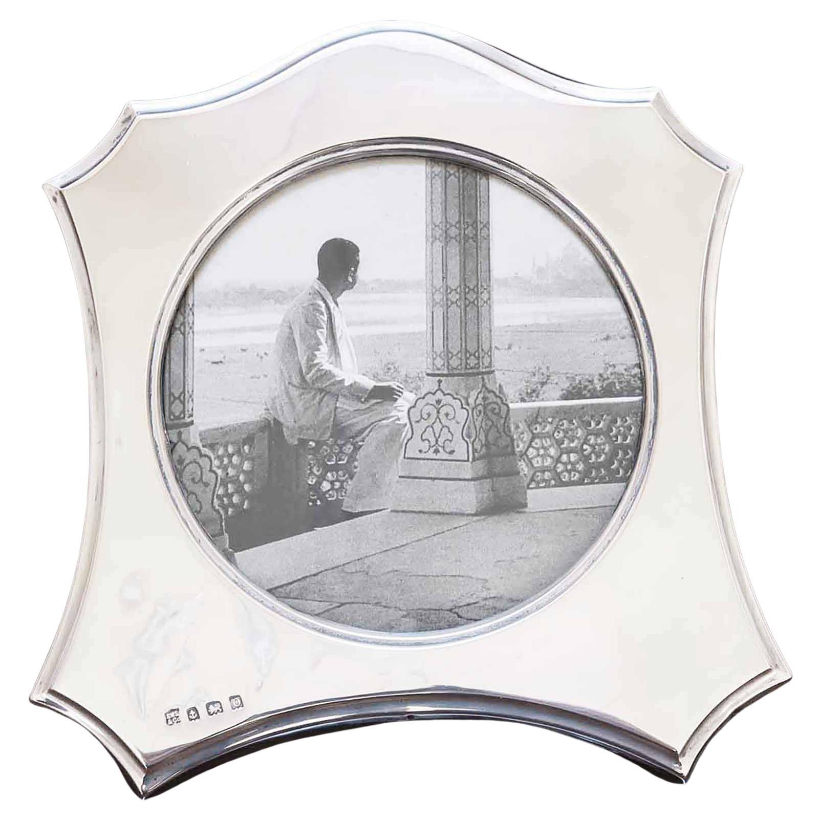 Antique Silver Photograph Frame. English. Dated 1913 in vendita