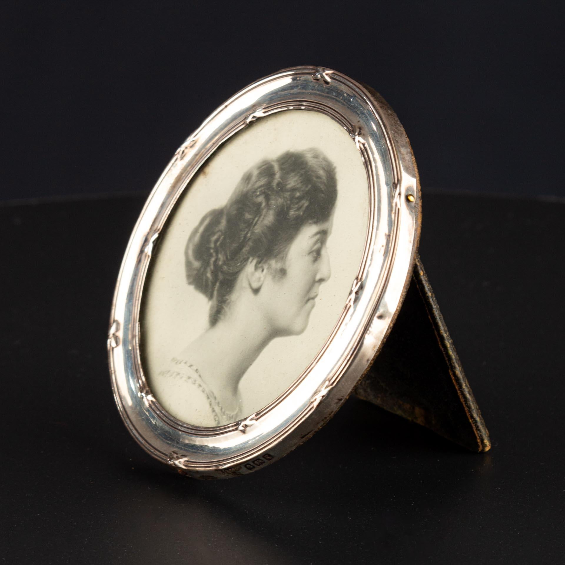 Marco antiguo de plata, Marco de fotos, Inglaterra, ca 1900 siglo XX en venta