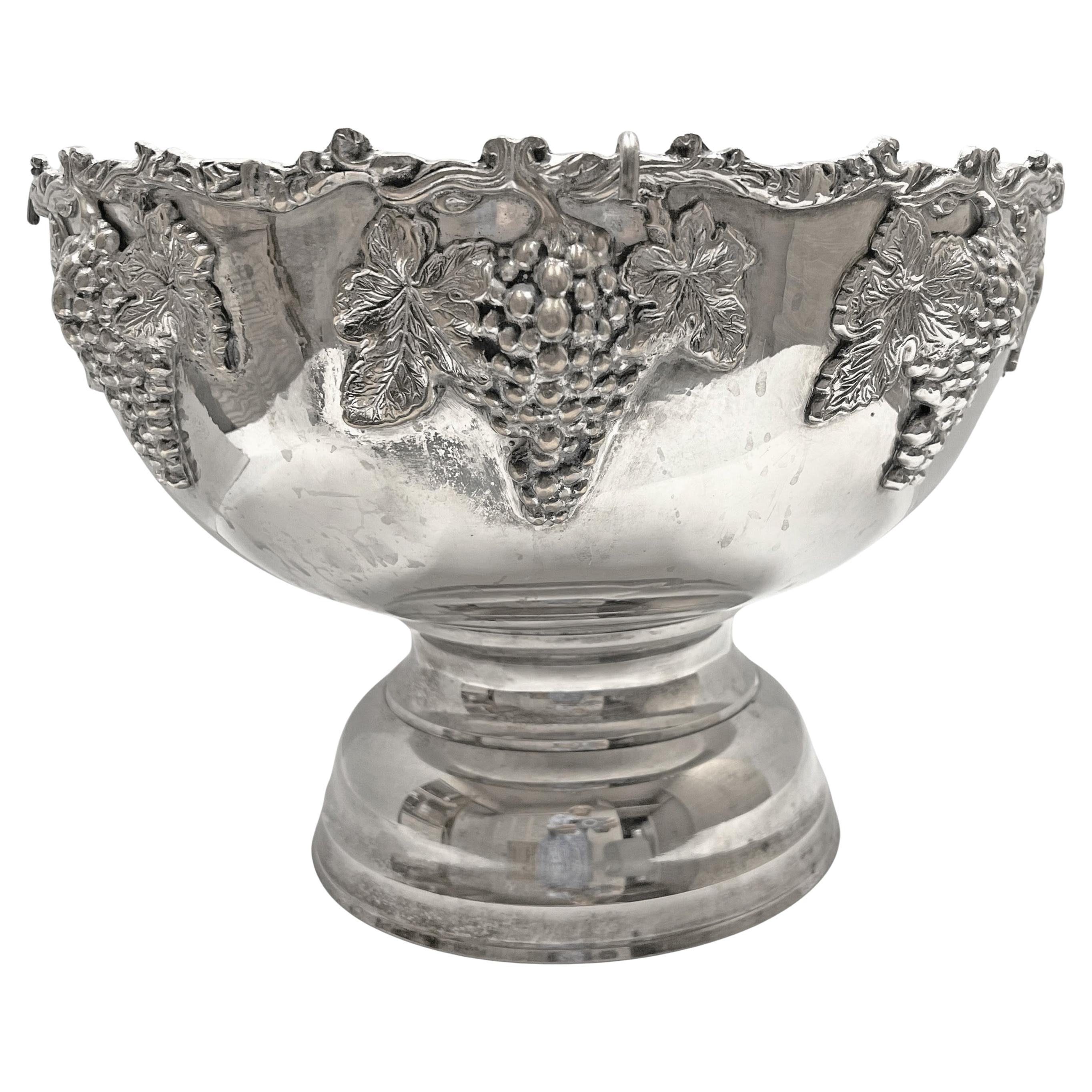 Antique Silver Plate Champagne Punch Bowl