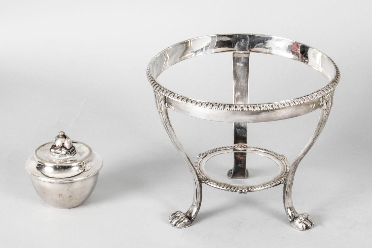 Antique Silver Plate Coffee Biggin on Stand by Elkington, 19th Century 10