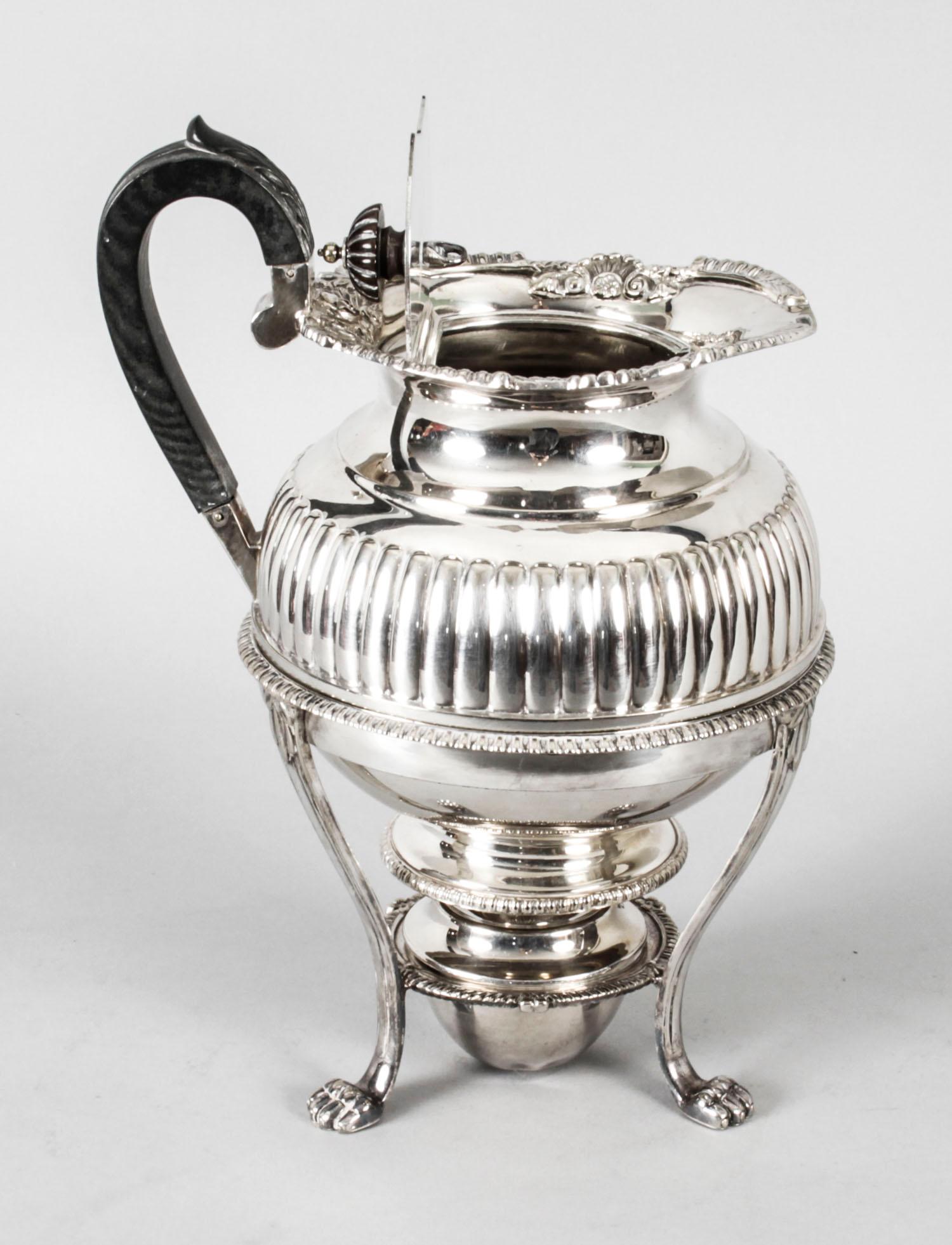 Antique Silver Plate Coffee Biggin on Stand by Elkington, 19th Century 14