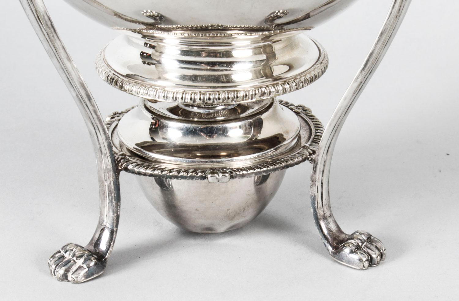 Antique Silver Plate Coffee Biggin on Stand by Elkington, 19th Century 2