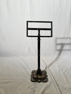 Antique Silver Plate Easel circa 1900-1910