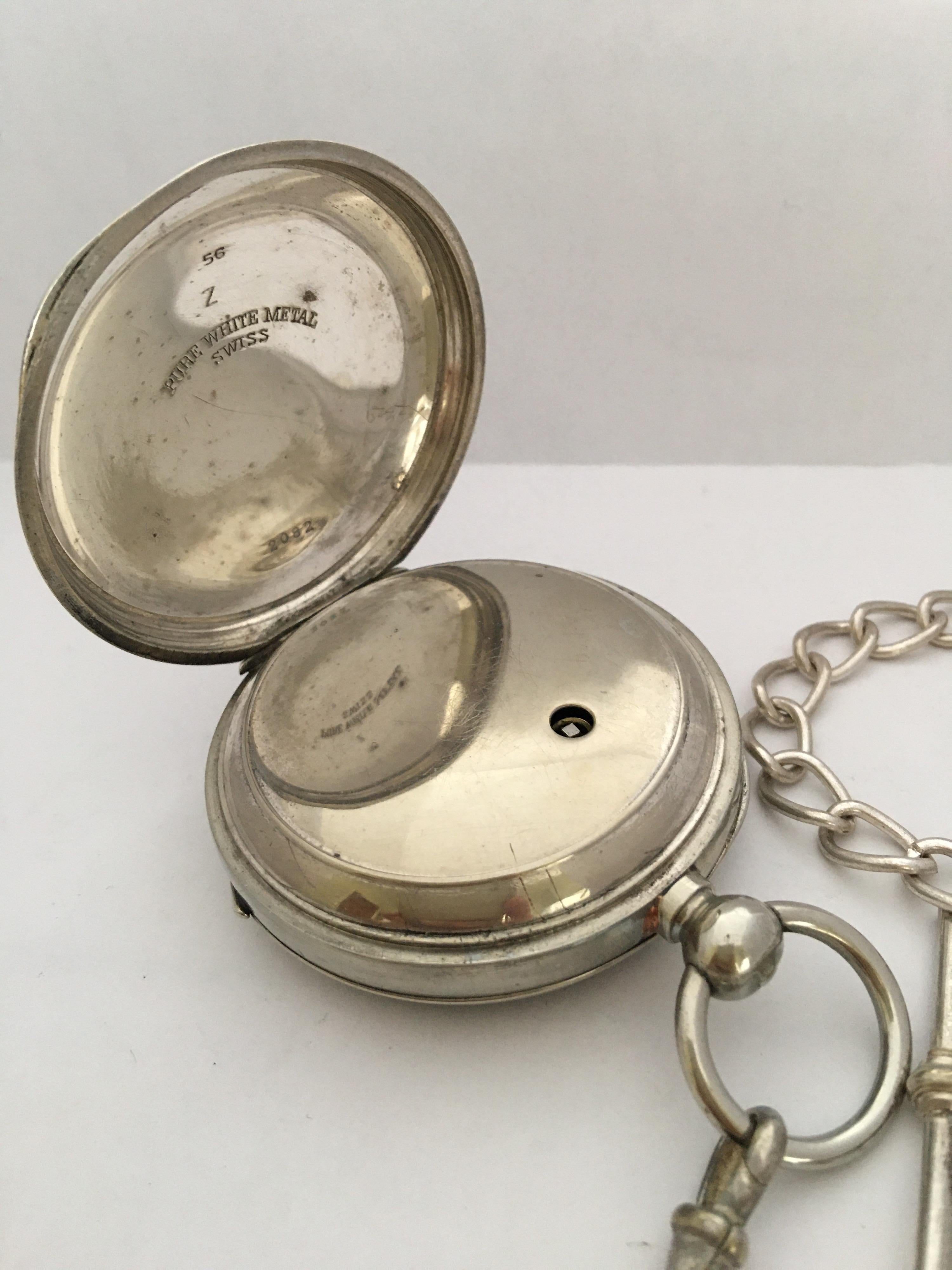 pocket watch and chain