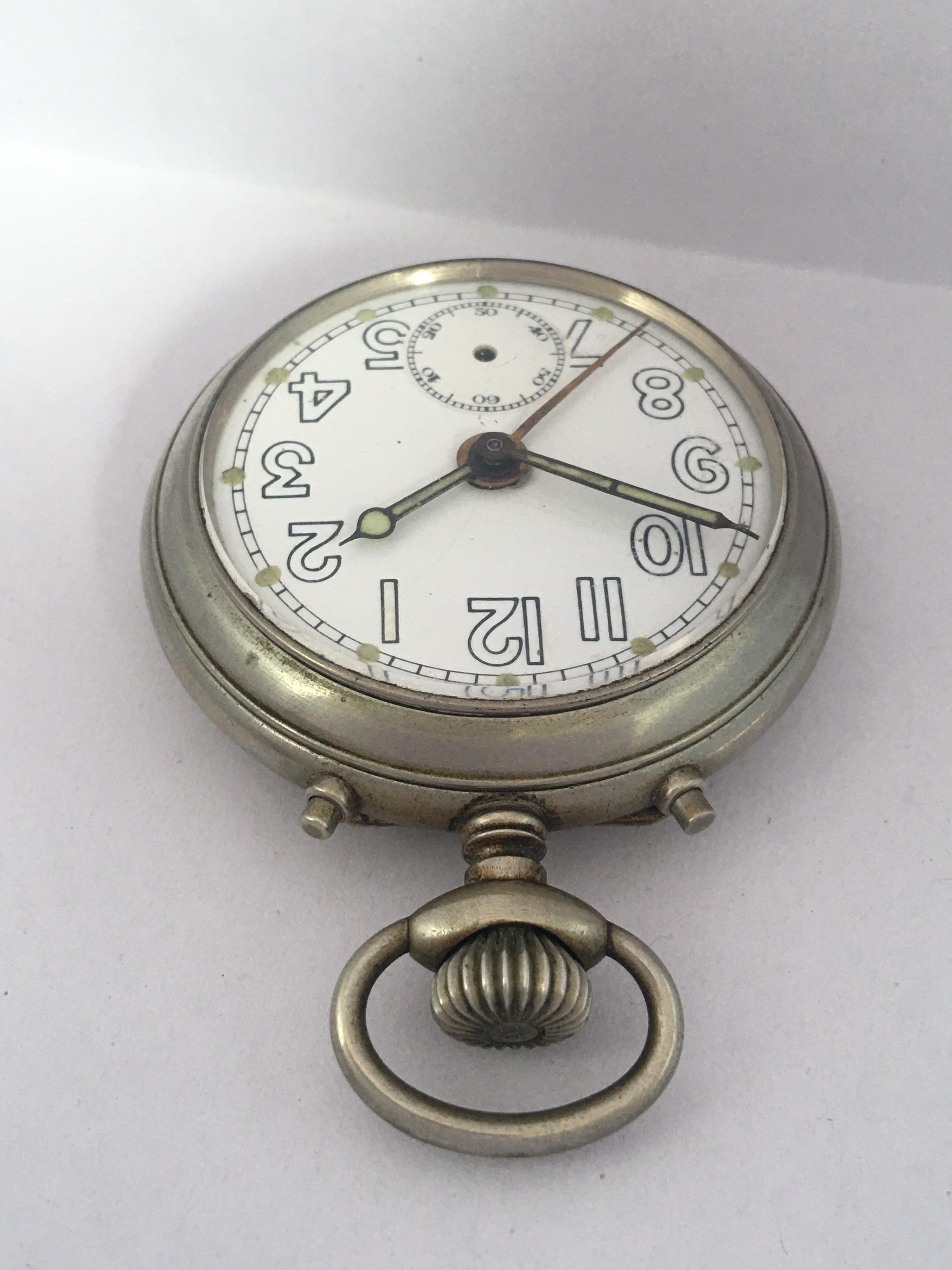 junghans alarm pocket watch