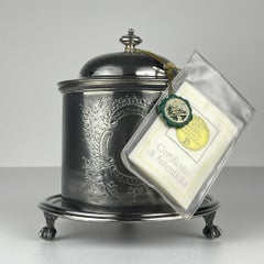 Antique silver plated biscuit box by James Deakin & Sons, Sheffield, England1890