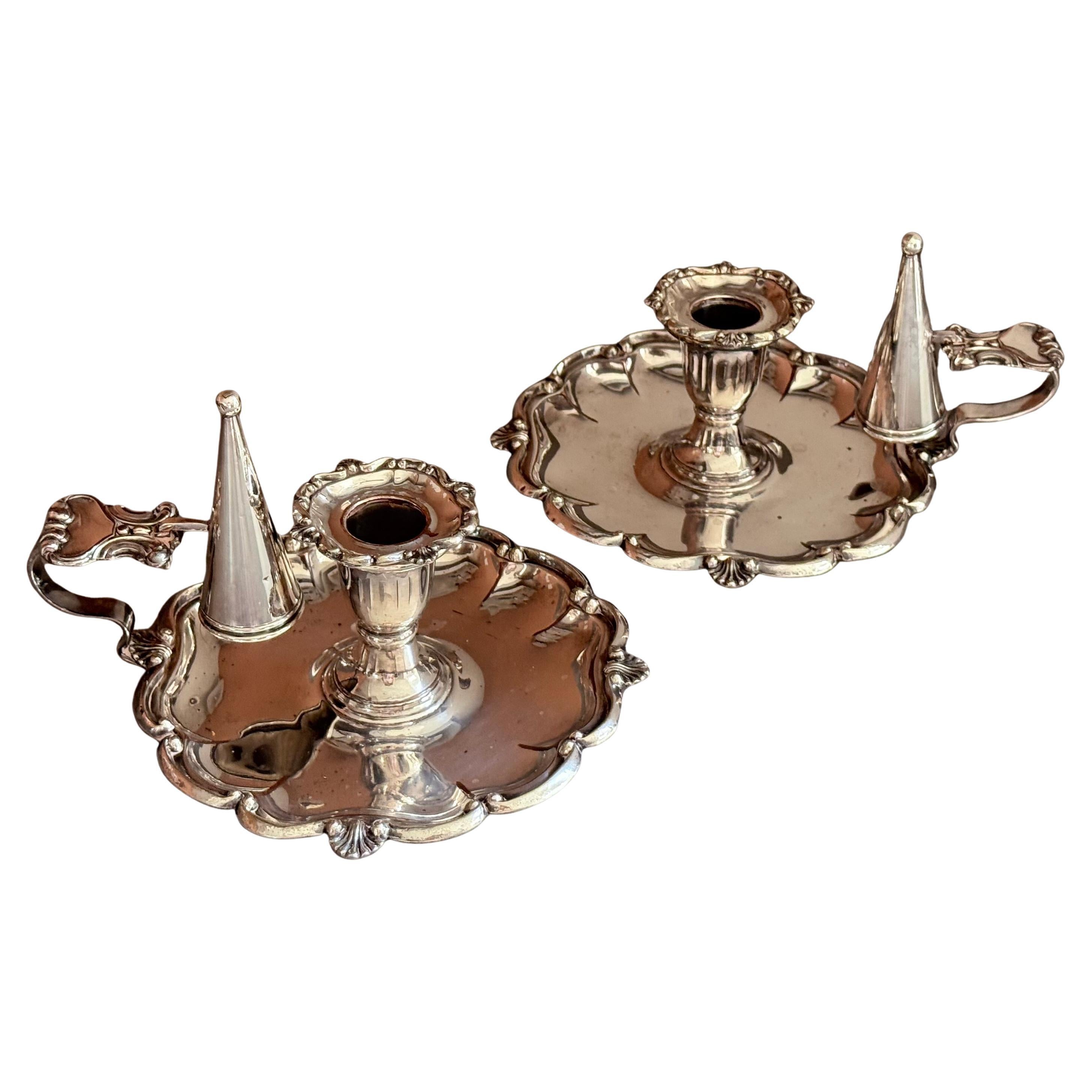 Carved Candle Holders