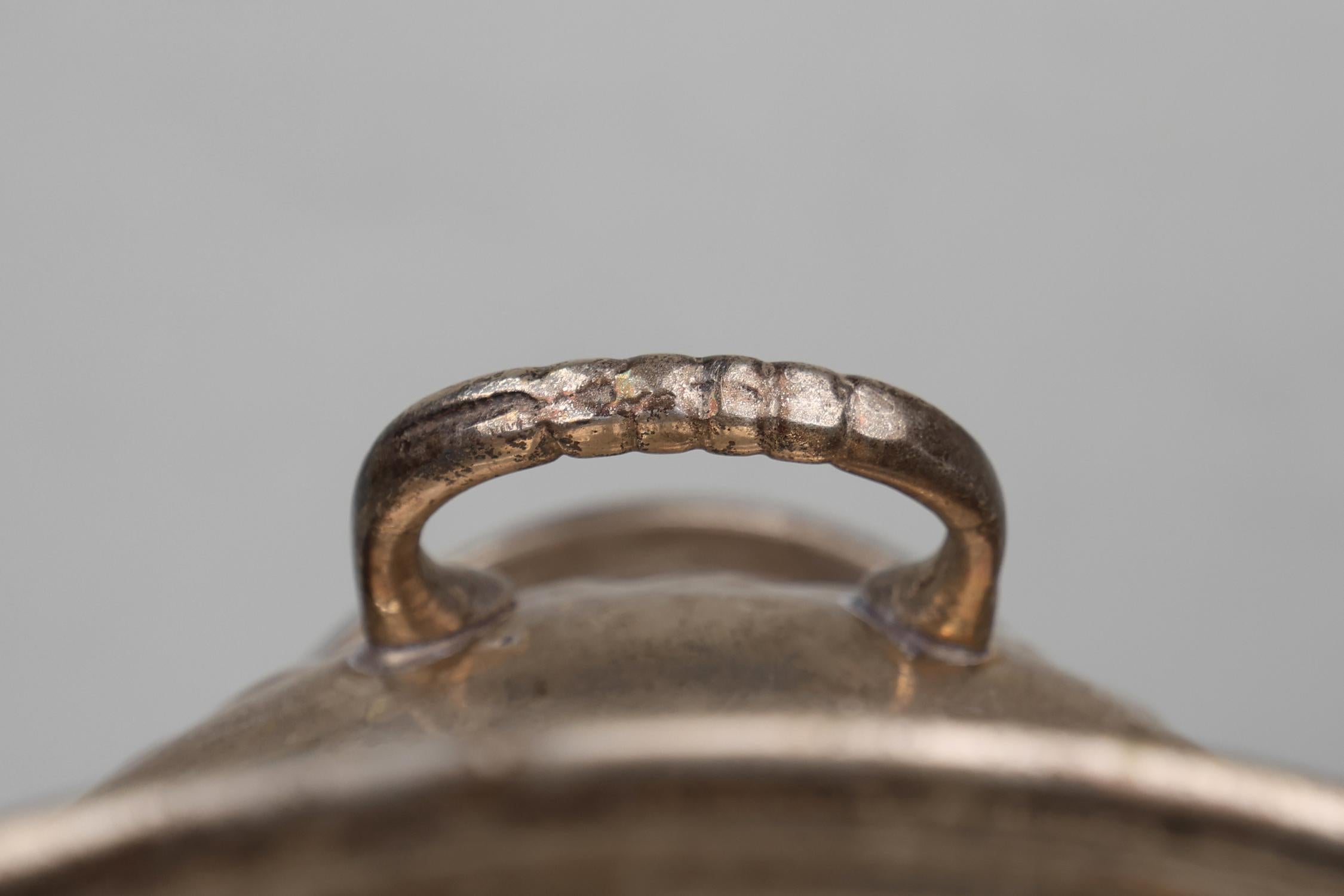 Antique silver plated champagne bucket in medicis shape, France ca. 1900 1