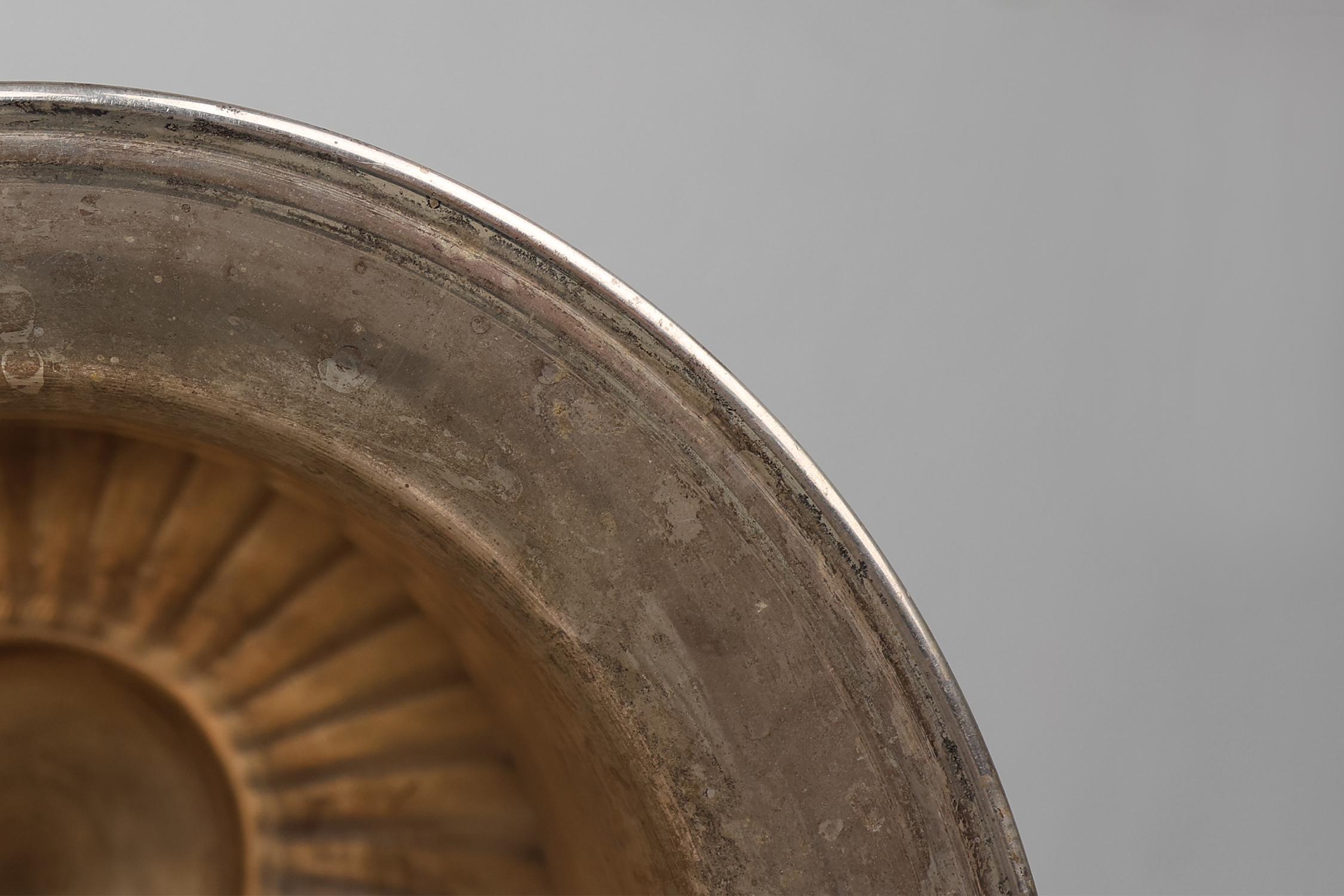 Antique silver plated champagne bucket in medicis shape, France ca. 1900 2