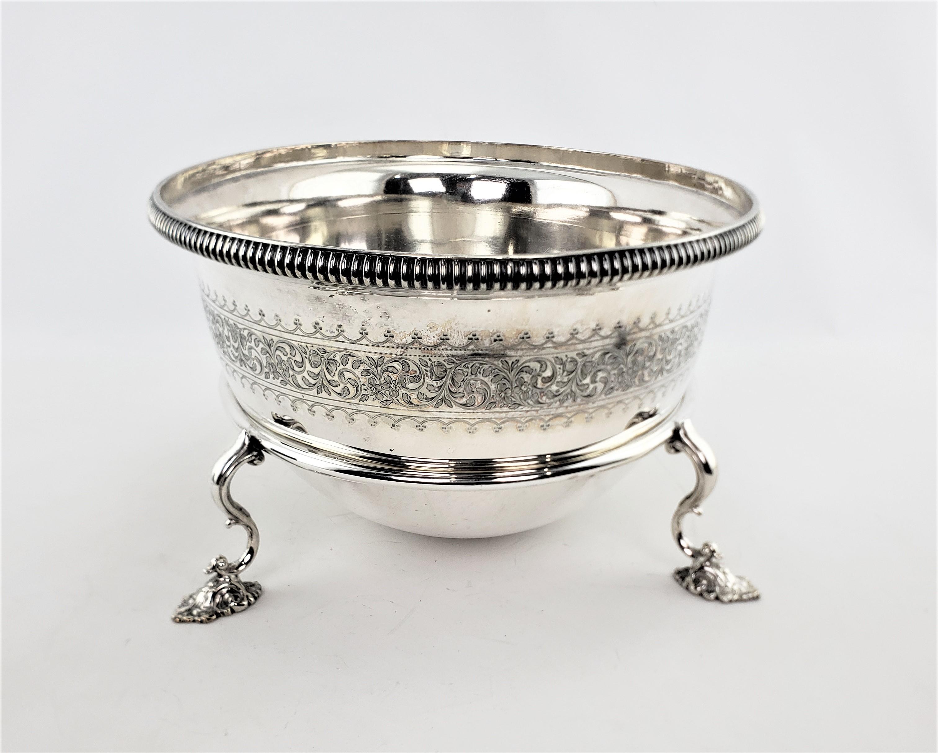 English Antique Silver Plated Converted Meat Dome Ice Trough, Wine Cooler or Centerpiece For Sale