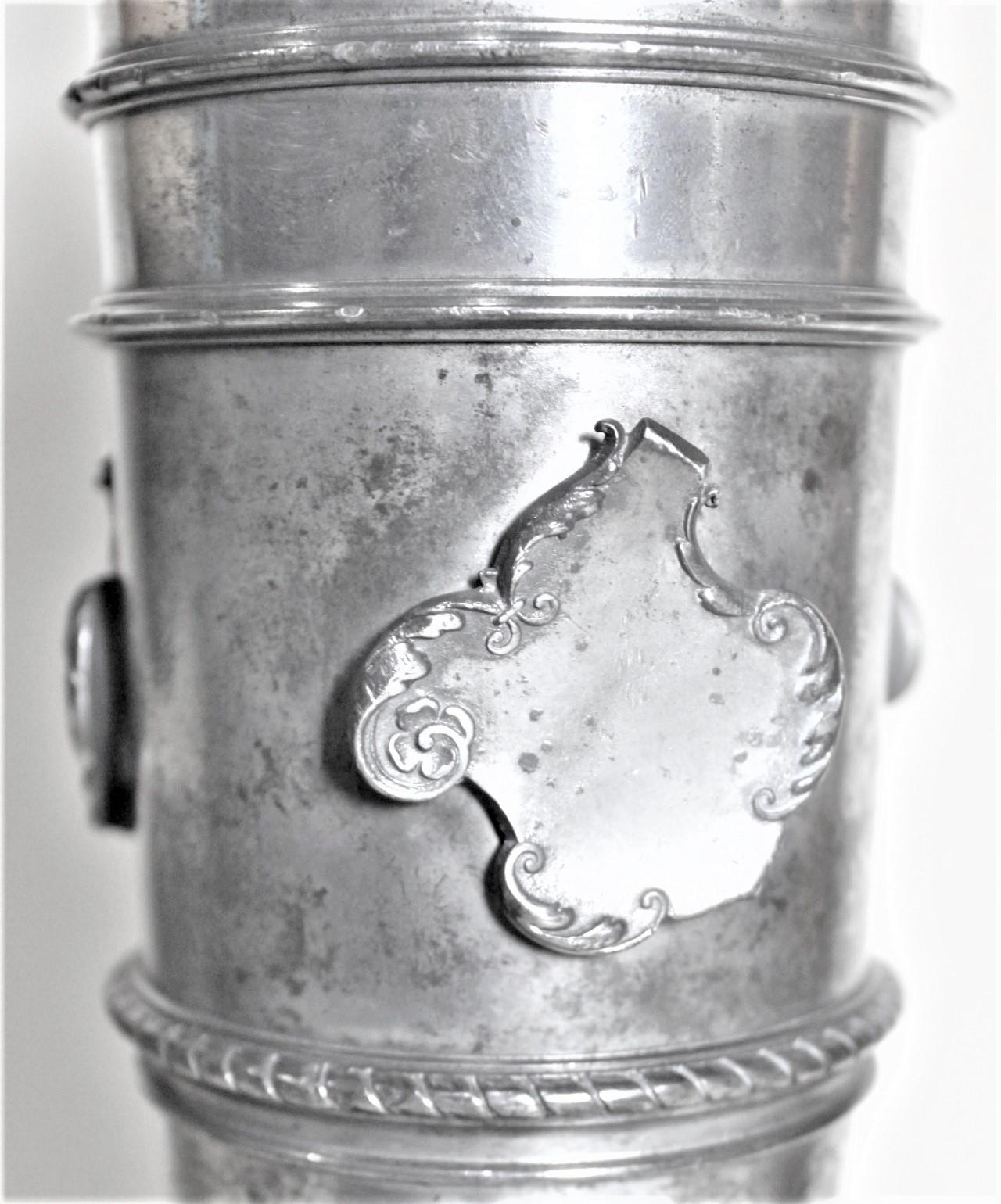 Antique Silver Plated Covered Urn or Chalice with Figural Top  For Sale 3